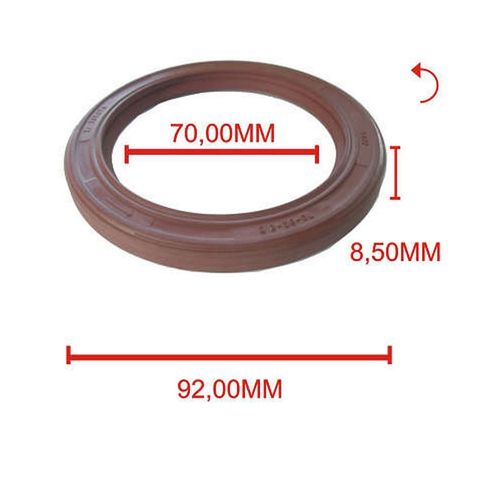 RETENTOR DE VOLANTE - TOYOTA COROLLA 4AFE 7AFE 1.6 1.8 16V - BASTOS