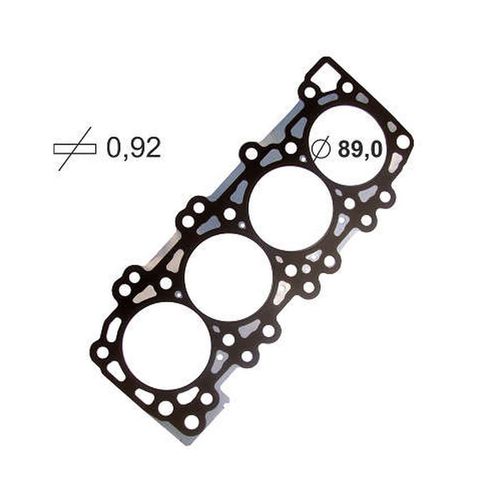 JUNTA DO CABECOTE AÇO INOX  - NISSAN FRONTIER 2.5L  16V APOS 2015 YD25ETI  TD  0.92MM 89MM - BASTOS