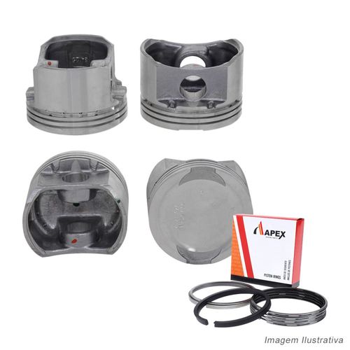 PISTAO COM ANEL - FIAT FIRE 1.3L 8V - APEX