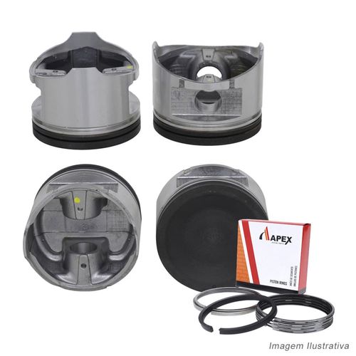 PISTAO COM ANEL - NISSAN ALTIMA 2.4 16V DOHC GASOLINA - APEX
