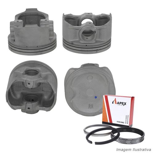 PISTAO COM ANEL - TOYOTA CAMRY 2.2L 16V 1996 A 2001 - APEX