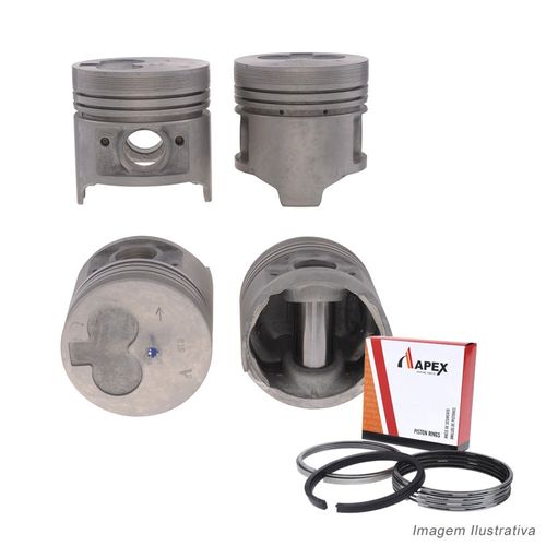 PISTAO COM ANEL - KIA BESTA 2.2L HURICANE - APEX