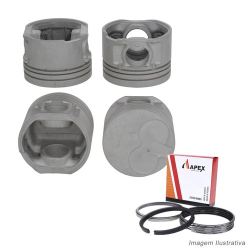 PISTAO COM ANEL - NISSAN FRONTIER 3.2 APOS 1997 | PINO 33MM - APEX