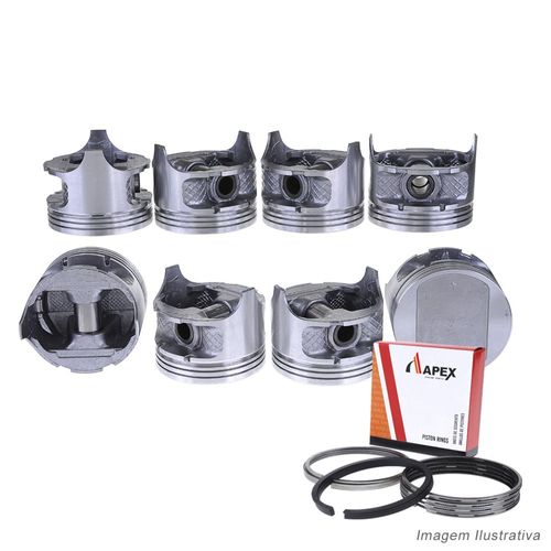PISTAO COM ANEL - DODGE RAM/ JEEP CHEROKEE 5.9 V8 16V - APEX