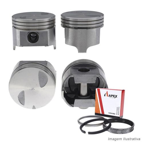 PISTAO COM ANEL - FORD MAVERICK 4CIL ALC RETO - APEX