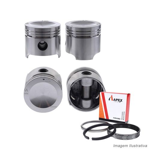 PISTAO COM ANEL - VW 1.5L GAS - APEX