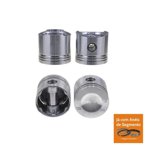 PISTAO COM ANEL - VW FUSCA 1.3 8V 1300 AR GASOLINA - MAHLE