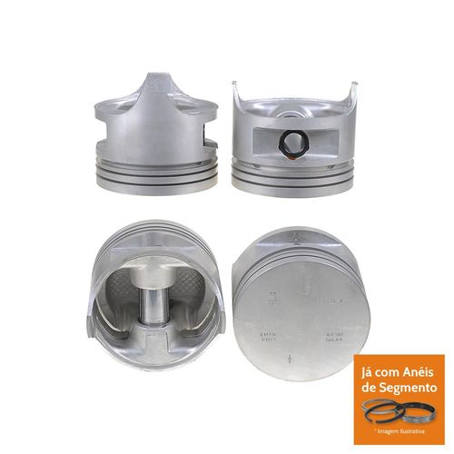 PISTAO COM ANEL - GM OPALA 4CIL ALC - MAHLE