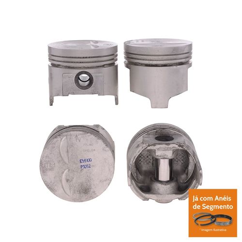 PISTAO COM ANEL - FORD BELINA CORCEL 1.6 8V GASOLINA ATE 1983 - MAHLE