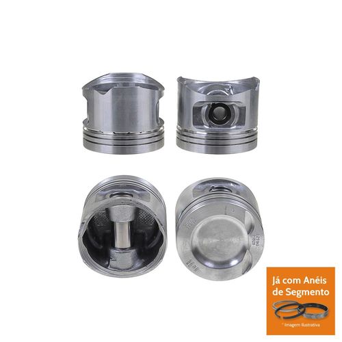 PISTAO COM ANEL - FIAT TEMPRA 16V GAS - MAHLE