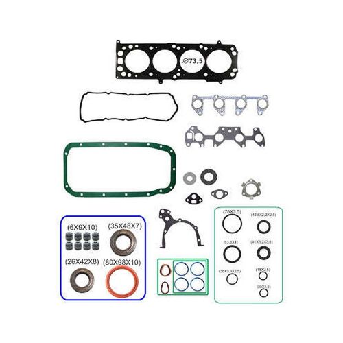 JUNTA DO MOTOR - MLS ONIX PRISMA SPE/4 1.0 APOS 2012 - BASTOS