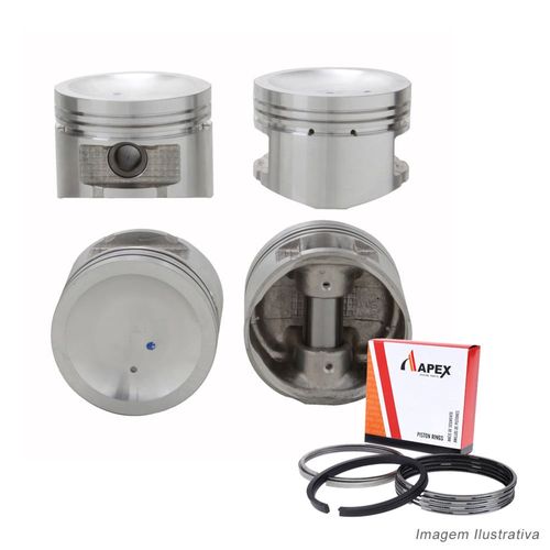 PISTAO COM ANEL - NISSAN SENTRA 1.6 16V DOHC 1990 A 1995 - APEX