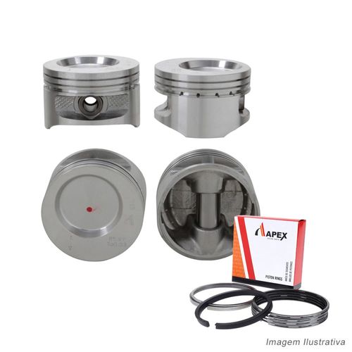 PISTAO COM ANEL - GM BLAZER OMEGA S10 VECTRA 2.2 8V GASOLINA - APEX