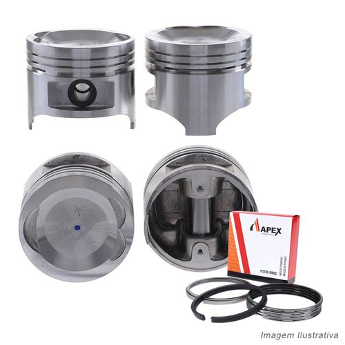 PISTAO COM ANEL - MAZDA EMPILHADEIRA 2.2L F2 - APEX
