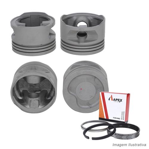 PISTAO COM ANEL - GM CORSA 1.4L - APEX