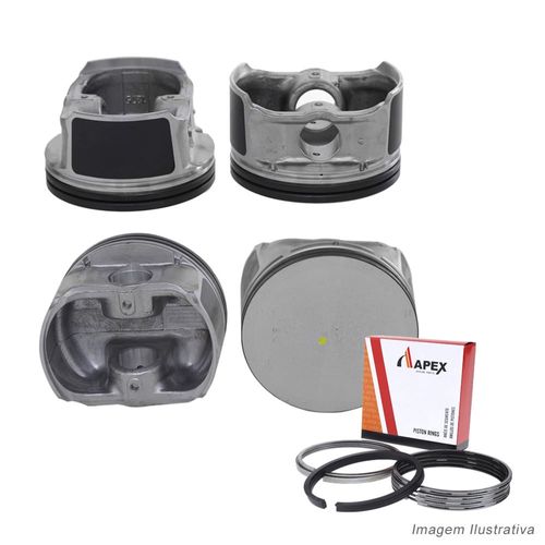 PISTAO COM ANEL - FORD FOCUS 2.0 16V DURATEC GASOLINA - APEX