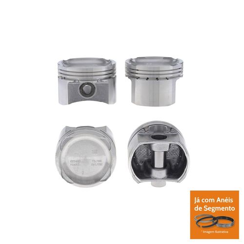 PISTAO COM ANEL - FIAT DOBLO/ PALIO/ SIENA FIRE 1.3L 16V - MAHLE