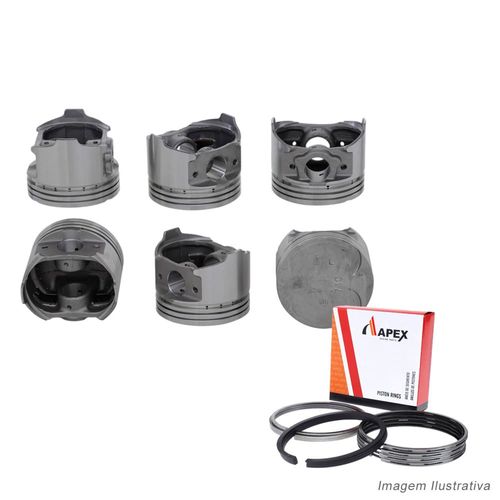 PISTAO COM ANEL - CHRYSLER STRATUS 2.5L V6 24V - APEX