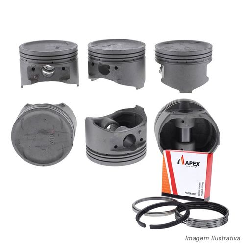 PISTAO COM ANEL - MITSUBISHI PAJERO 3.5L V6 24V DOHC - APEX