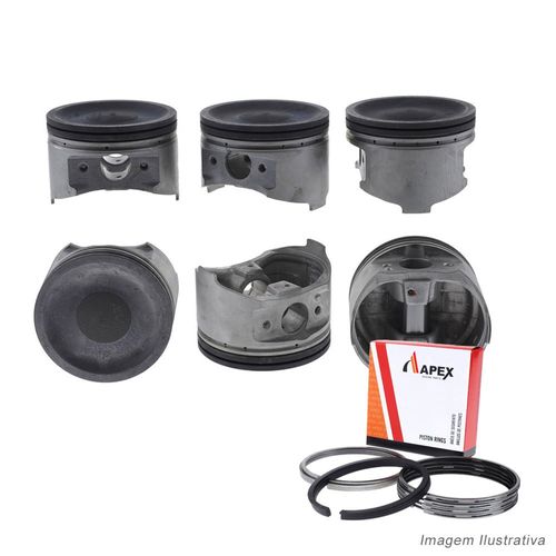 PISTAO COM ANEL - MITSUBISHI PAJERO SPORT/ TRITON 3.5 V6 24V APOS 2001 - APEX