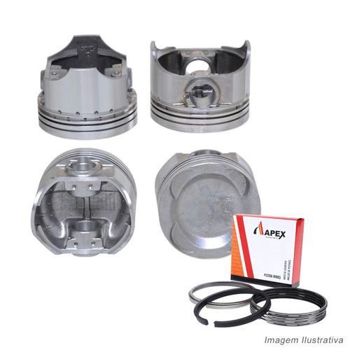 PISTAO COM ANEL - SUZUKI SWIFT 1.6L 16V SOHC APOS 1989  - APEX