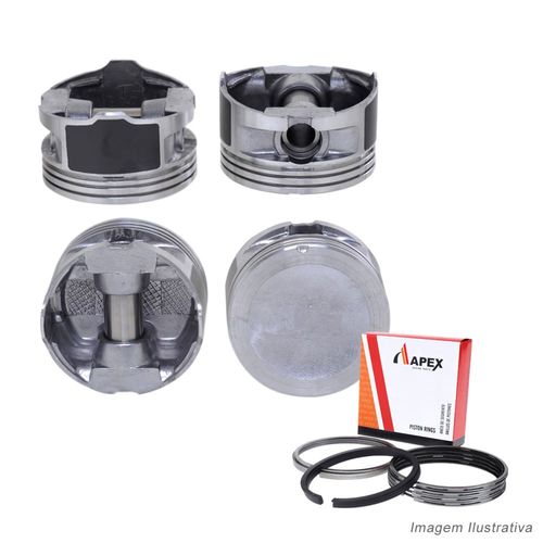 PISTAO COM ANEL - FORD F150 MUSTANG 4.6 V8 16V GASOLINA - APEX
