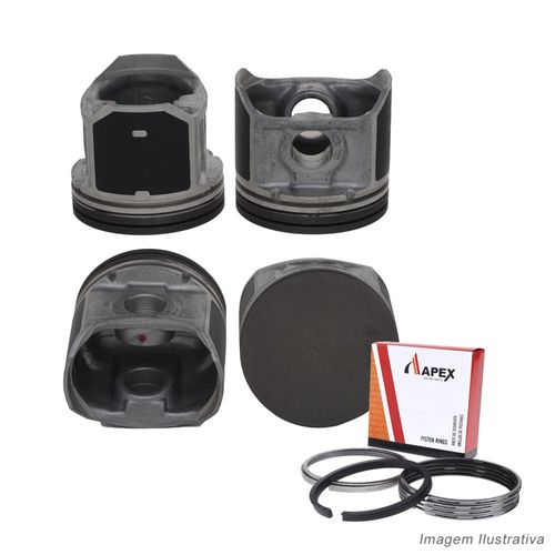PISTAO COM ANEL - GM CORSA/CELTA VHC 1.0L FLEX - APEX