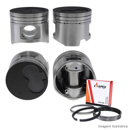 PISTAO COM ANEL - TOYOTA HILUX 3.0 TURBO DIESEL 1993 A 2000 - APEX