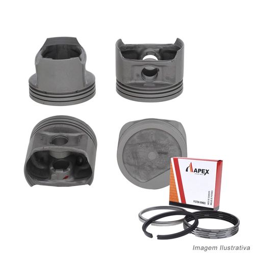 PISTAO COM ANEL - MERCEDES CLASSE A160 1.6 8V GASOLINA - APEX