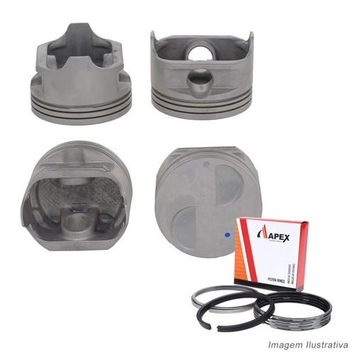 PISTAO COM ANEL - FORD RANGER 2.3L APOS 1994  - APEX