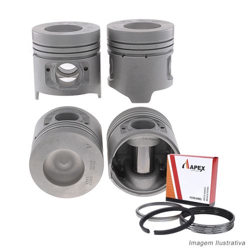 PISTAO COM ANEL - KIA BONGO 8V K3500 DIESEL - APEX
