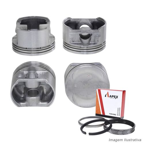 PISTAO COM ANEL - HONDA ACCORD 2.3L 16V - APEX