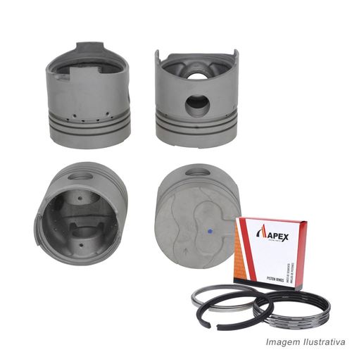 PISTAO COM ANEL - NISSAN SD25 2.5L DIESEL - APEX