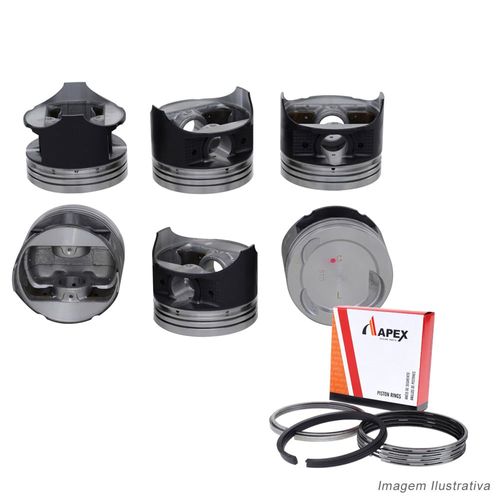 PISTAO COM ANEL - MAZDA 929 3.0 V6 18/24V - APEX