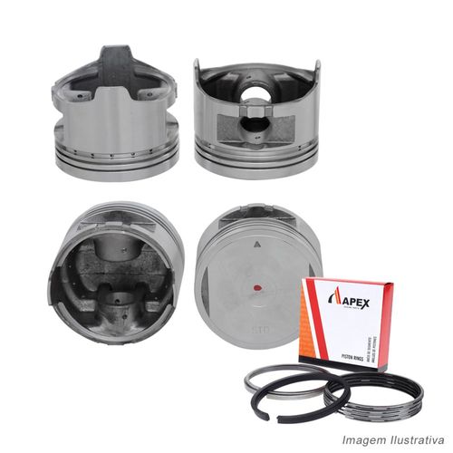 PISTAO COM ANEL - DAIHATSU FEROZA 1.6 16V SOHC - APEX