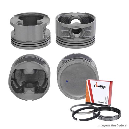 PISTAO COM ANEL - CHRYSLER CARAVAN 2.4L 16V DOHC - APEX
