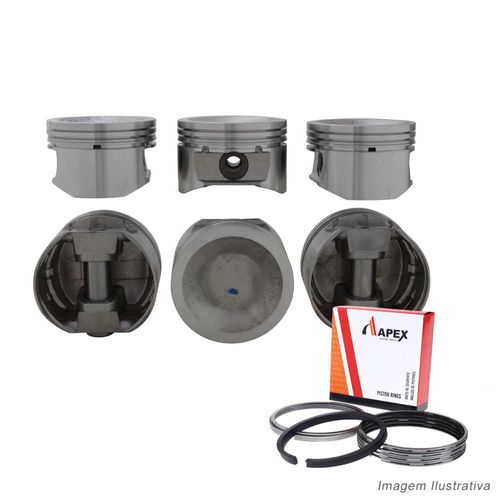 PISTAO COM ANEL - FORD EXPLORER RANGER 4.0 V6 12V GASOLINA APOS 1995 - APEX