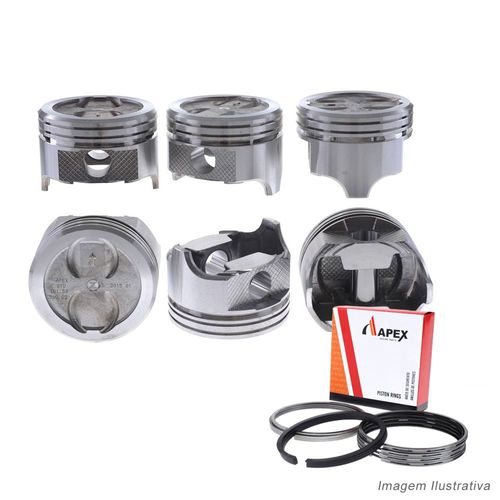 PISTAO COM ANEL - GM BLAZER S10 4.3 V6 12V GASOLINA APOS 1996 - APEX