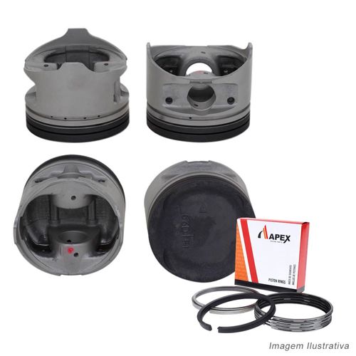 PISTAO COM ANEL - MITSUBISHI ECLIPSE 2.0L 16V DOHC TURBO APOS 1995  - APEX