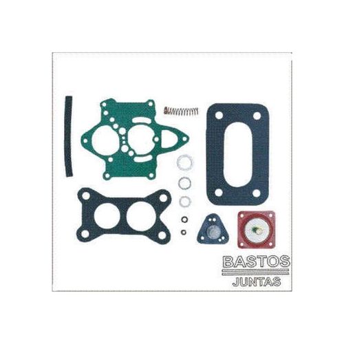 KIT DO CARBURADOR - PARCIAL SOLEX DUPLO 30 34 BLFA VW GOL FORD ESCORT CHT 1.6 APOS 1983 GM MONZA DE  - BASTOS