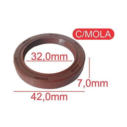 RETENTOR DE COMANDO/POLIA - VW GOL PARATI BAH BJA 8V COMANDO GOL POWER 16V - BASTOS