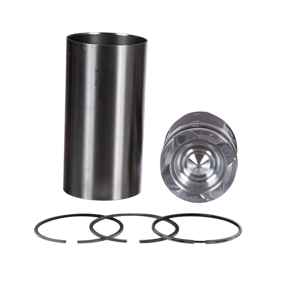 KIT DE MOTOR - MAN D08 34 - 4 CILS / D08 36 - 6 CILS ( PISTAO/ANEL/PINO/TRAVA/CAMISA) - MAHLE