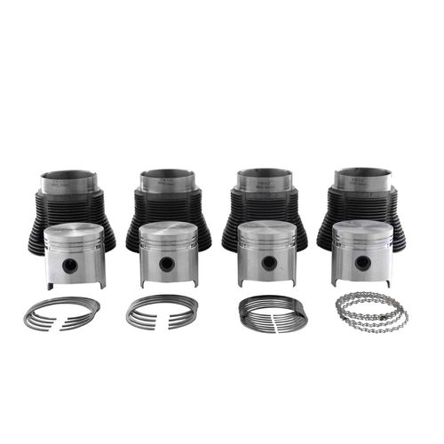 KIT DE MOTOR - VW FUSCA/ KOMBI/ GOL 1.6L 8V AR ALC ATE 1983 CABECA RETA - MAHLE