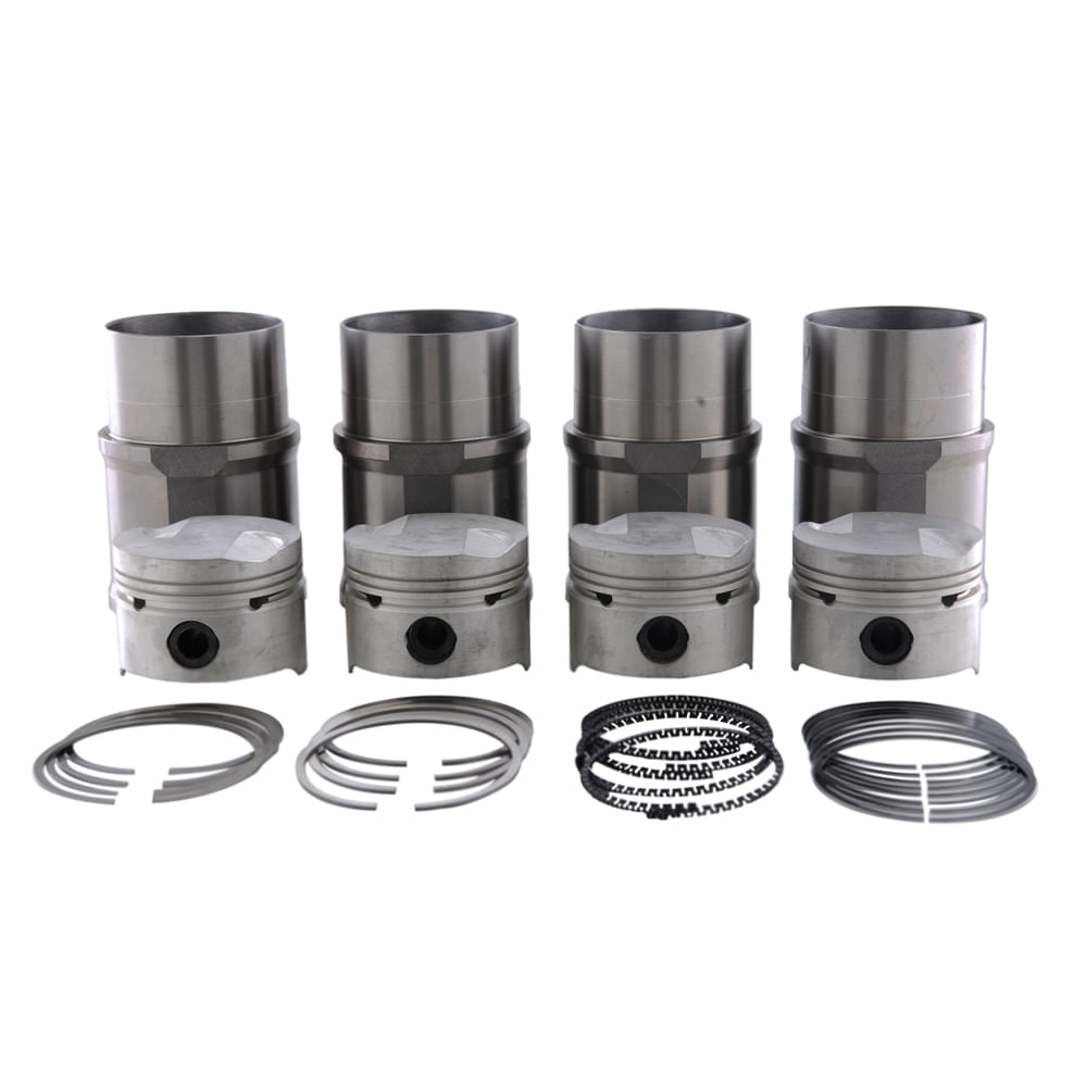 KIT DE MOTOR - RENAULT TRAFIC 2.2L GASOLINA CARBURADA ATE 1999 - CAMISA/PISTAO/ANEL - 88.00M(1.75X2. - APEX