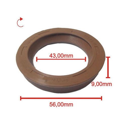 RETENTOR DE POLIA - VW FUSCA BR 1300 1500 1600 FORD F100 MAVERICK JEEP RURAL PICK - BASTOS