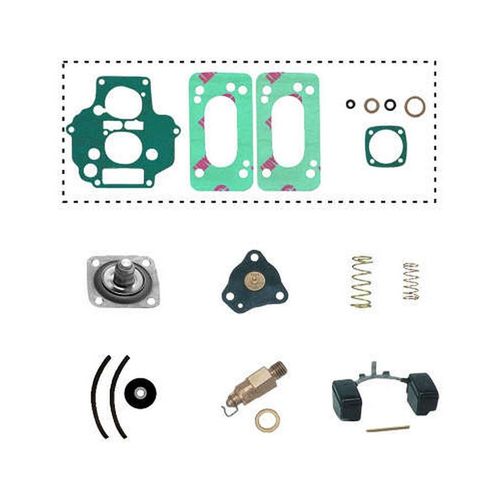 KIT DO CARBURADOR - COMP WEBER 460 AG BOIA FIAT UNO SX ELBA PREMIO 1300 1500 12 89 C COMP BORDO GAS  - BASTOS