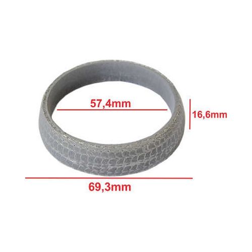 GAXETA - SAIDA ESCAP FORD RANGER EXPLORER 6 CIL IMPORT POWER STROK 2.8 TDS 57.4X69.3X16.6 - BASTOS