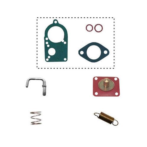 KIT DO CARBURADOR - PARCIAL SOLEX SIMPLES 112 30 PIC VW BRAS FUSCA 1300 1500 ALC GAS DIAF 112093 2P  - BASTOS