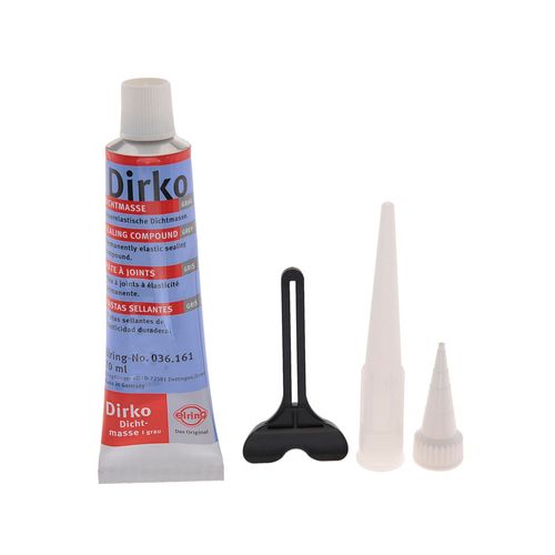 DIRKO - SILICONE CINZA NEUTRO 70ML -50° ATE +180°