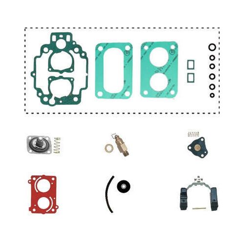 KIT DO CARBURADOR - COMP WEBER 495 TLDF AG BOIA FIAT UNO R PREMIO ELBA CS PICK UP LX 1.6 89 GAS AG 4 - BASTOS